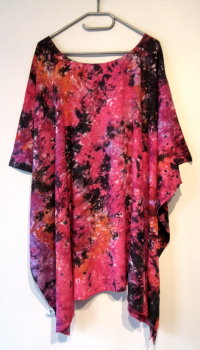 Tunika Bluse XXL PINK VIOLETT