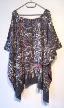 Tunika Bluse XXL GRAU
